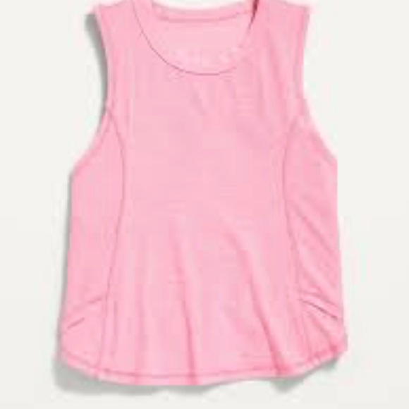 Old Navy Active Girls Breathe ON Side-Wrap Tank Top L 10-12yrs - Picture 2 of 6